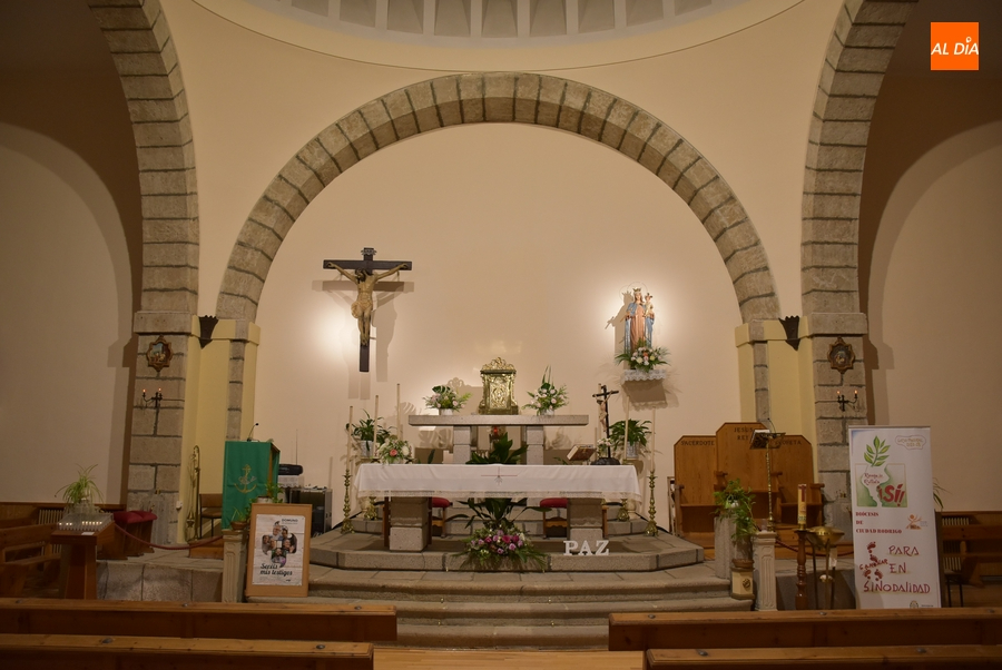 La Iglesia de San Cristóbal volverá a contar con un retablo en su presbiterio más de seis décadas después