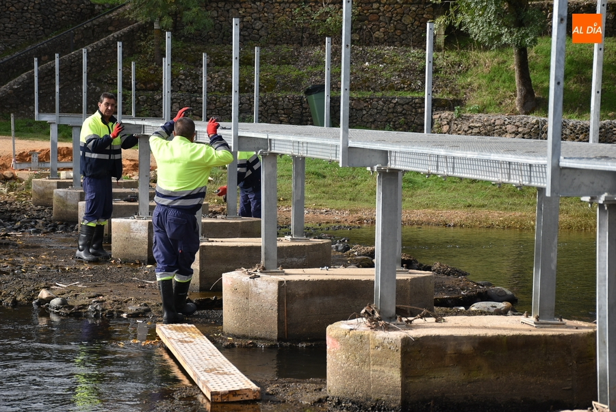 Adiós definitivo a la época estival con la retirada de la pasarela