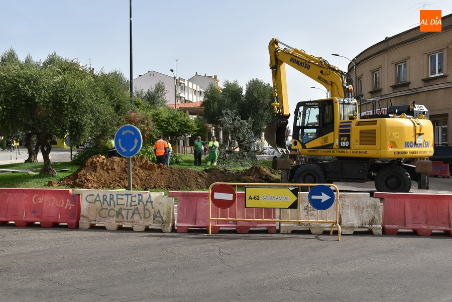 En marcha las obras de la Avenida de España, que provocan ya importantes cortes de tráfico