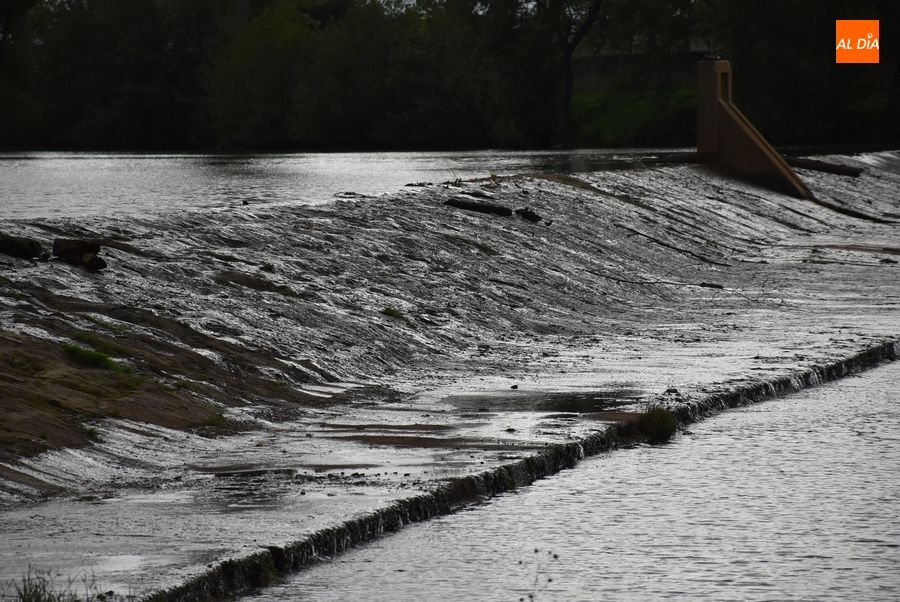 El caudal del Águeda, en mínimos antes de la llegada de la borrasca Armand