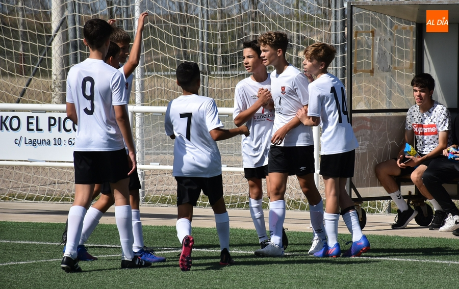 El Infantil del Ciudad Rodrigo logra su 1ª victoria con un doblete de Álvaro