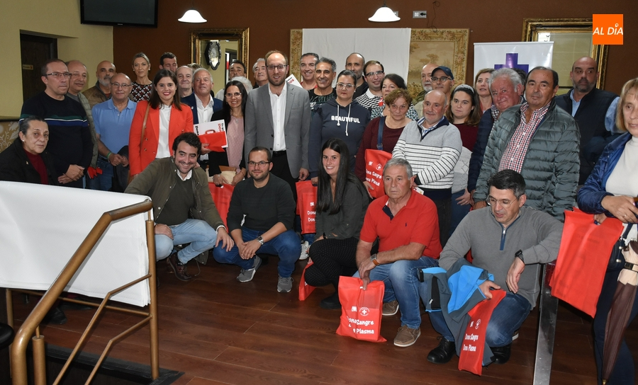 Homenajeados 63 mirobrigenses por el número de donaciones de sangre que han realizado