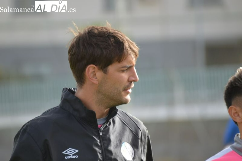 El guiño de Del Río a Mike en el Salamanca UDS: Es un gran portero y tendrá su oportunidad para demostrarlo