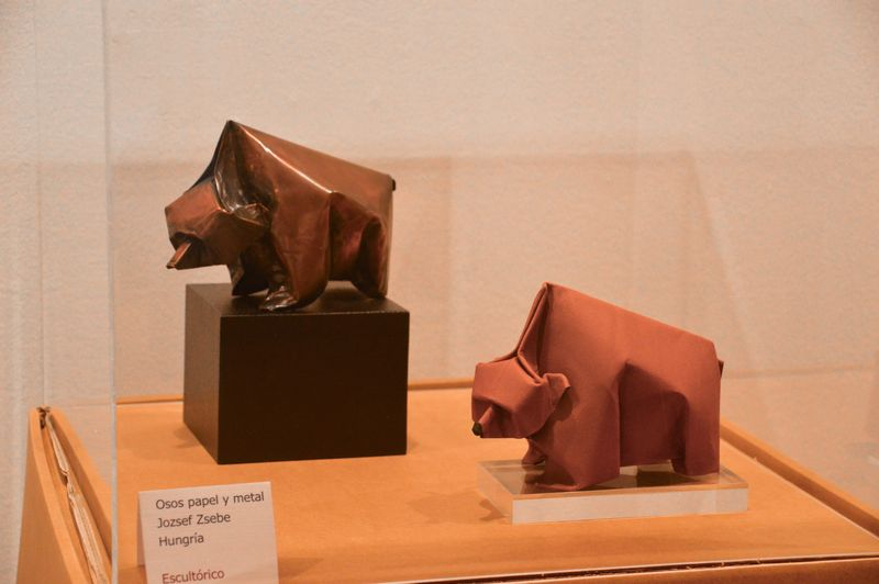 El Centro Cultural Hispano-Japonés acoge la exposición ‘Origami, el arte del papel plegado’