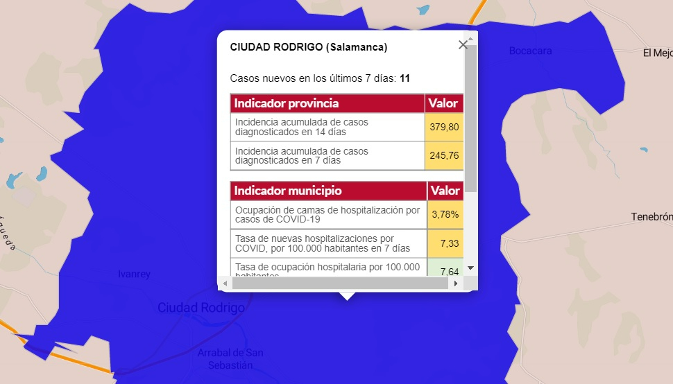 Vuelve a recrecer ligeramente la incidencia con nuevos casos en 7 localidades