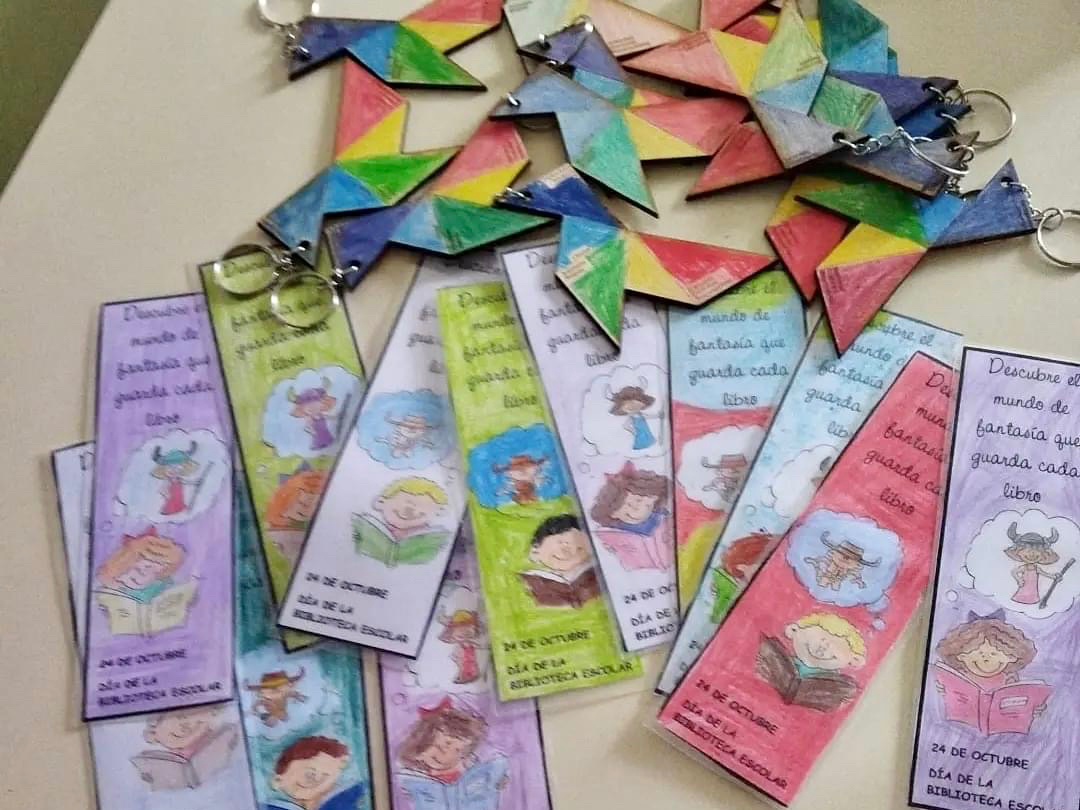 Los centros educativos de Peñaranda organizan imaginativos actos con motivo del Día de las Bibliotecas