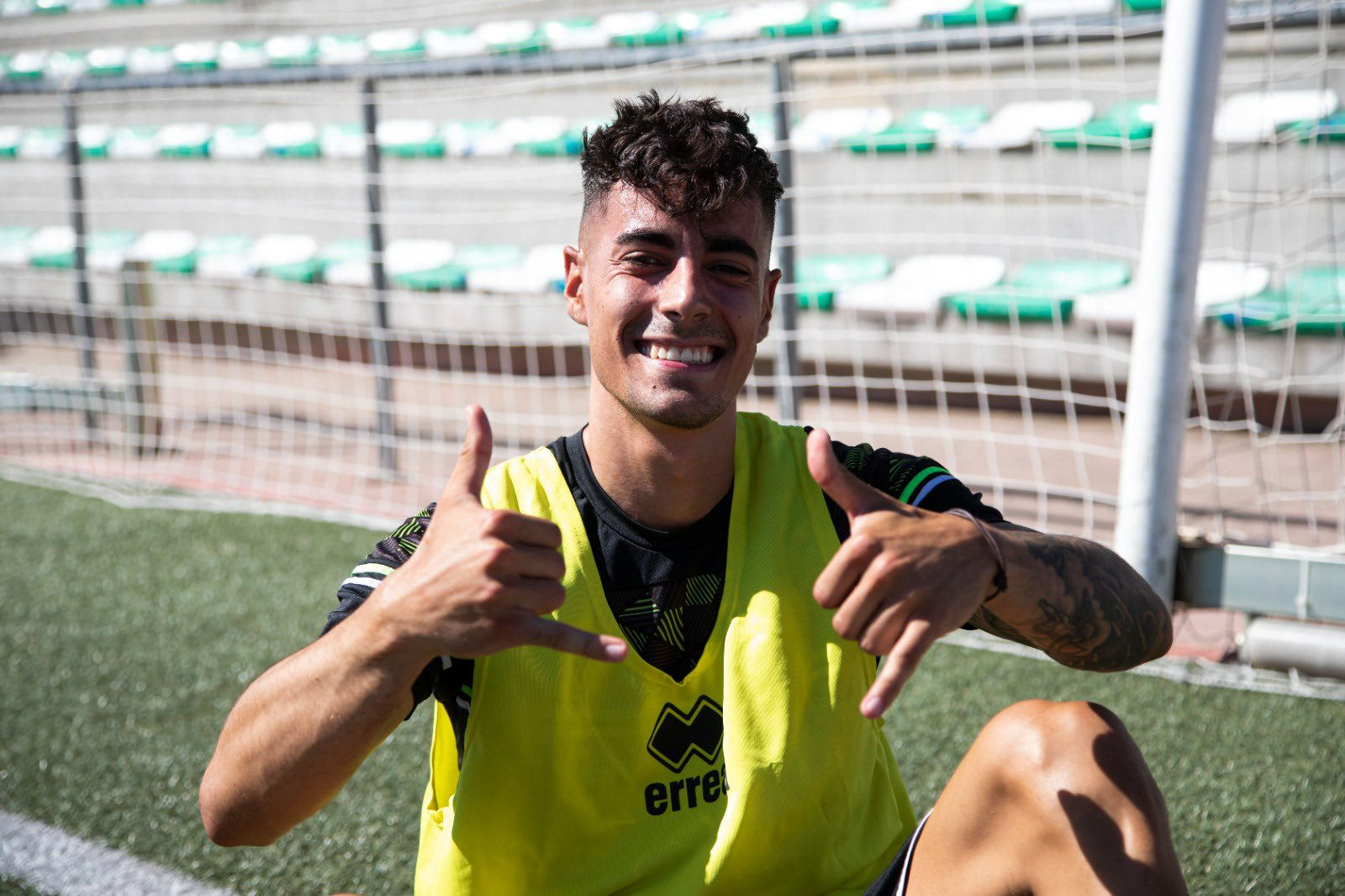 Caramelo recibe dos partidos de sanción en el CD Guijuelo por su cabezazo simultáneo con un rival