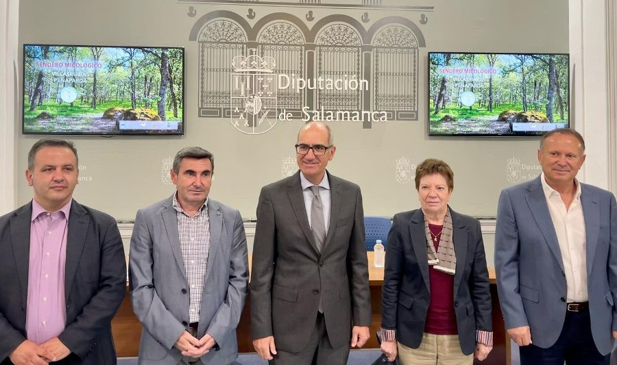 Habilitado un nuevo sendero micológico entre Villasrubias y Peñaparda