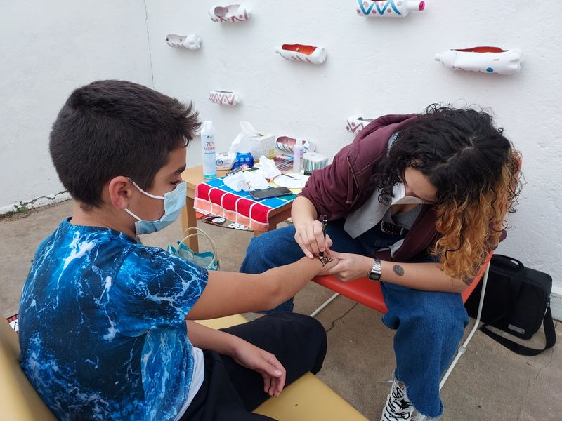 Halloween en Santa Marta con el taller de caracterización y el pasacalles Truco o trato