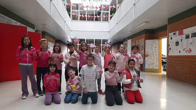 El Colegio Antonio Machado se suma al Día Mundial Contra el Cáncer de Mama 