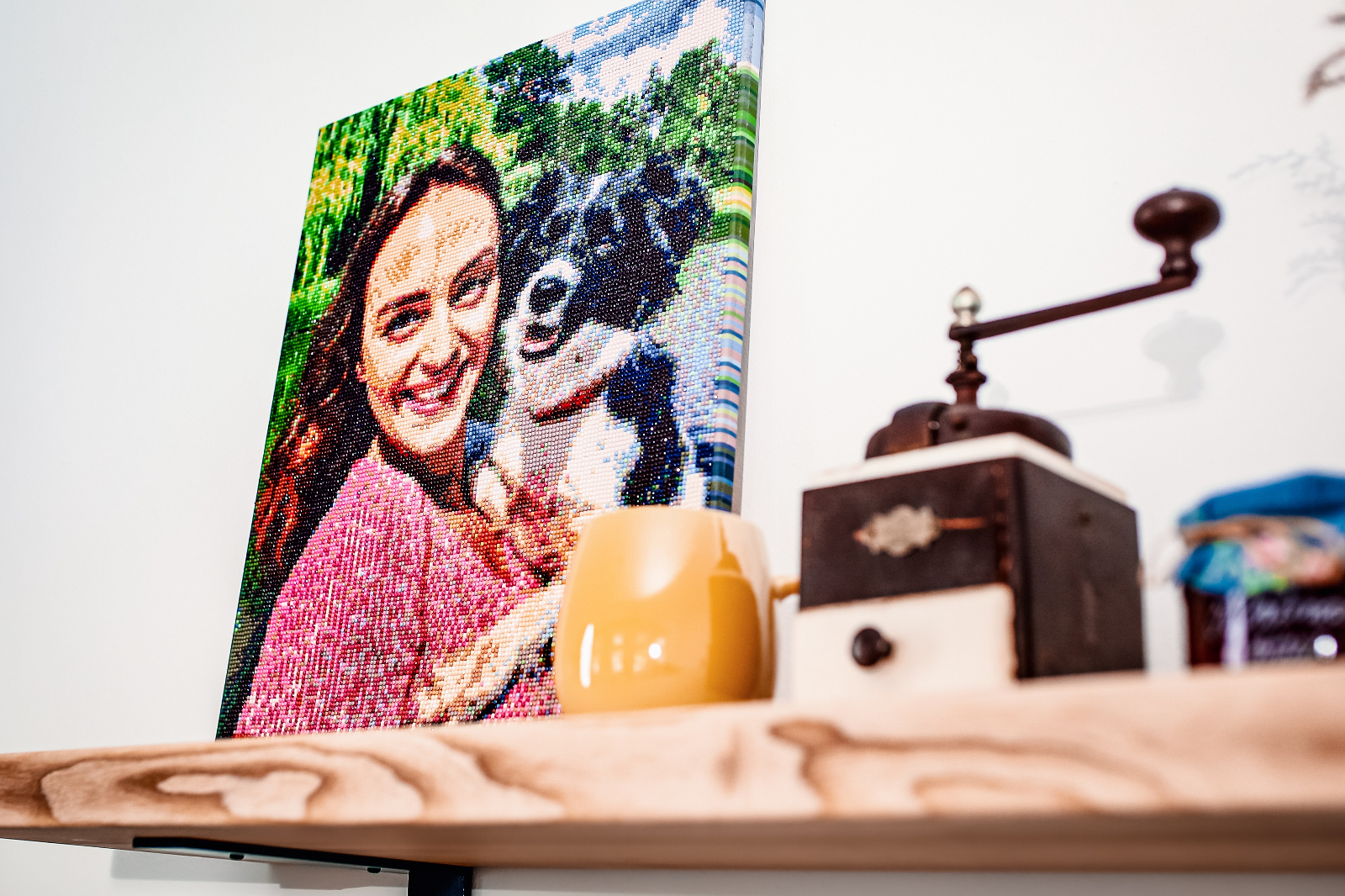 La pintura de diamante, una terapia efectiva para la depresión en otoño