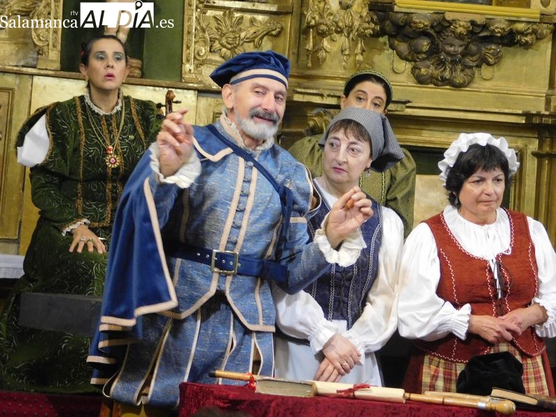 La vida de Nebrija llega a la iglesia de San Pedro Apóstol en Moriscos