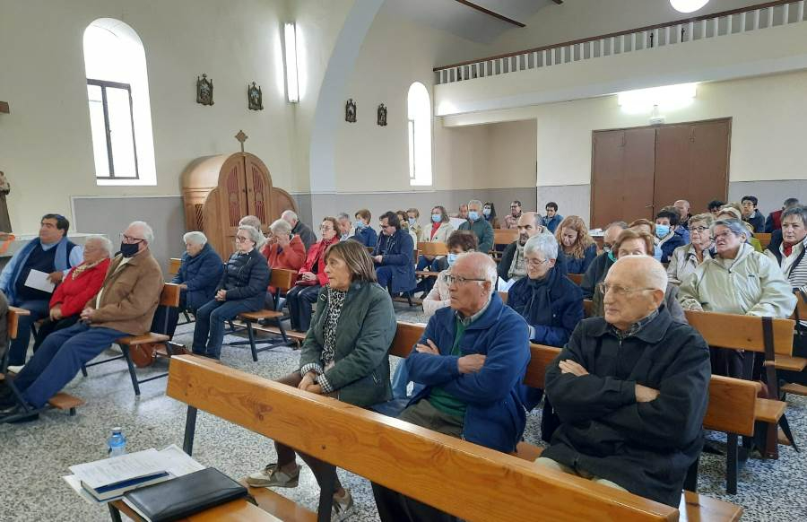 Fuentes de Oñoro acoge el retiro de inicio de Curso de los arciprestazgos de Ciudad Rodrigo y Argañán