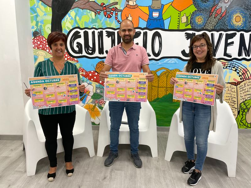La agenda de las actividades juveniles para el mes de octubre en Guijuelo 
