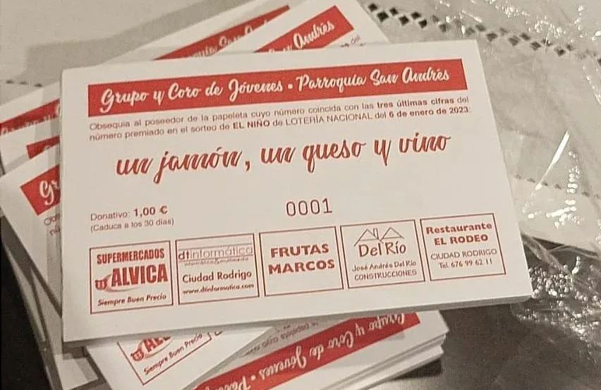 Los jóvenes de San Andrés organizan una rifa para adquirir una imagen de Santa Clara