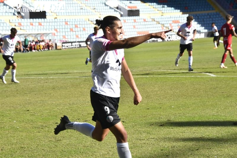 Gabrigol y Peli le enseñan al Salamanca UDS el camino a seguir para el ascenso contra el Júpiter (3-0)