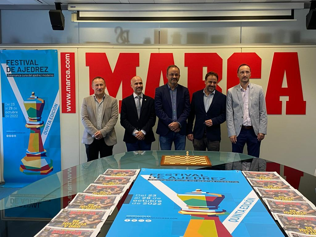 La quinta edición del festival ‘Salamanca, cuna del ajedrez moderno’ llega con grandes jugadores a por el título