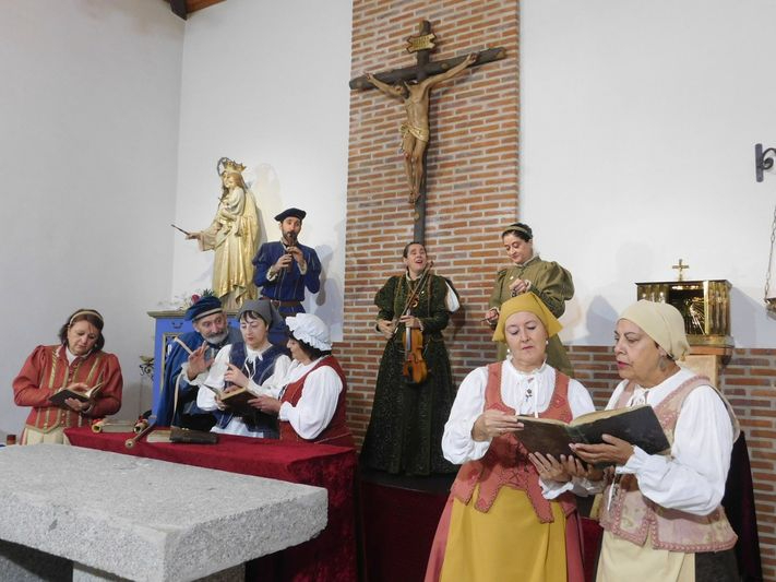 Navales, escenario de la representación Buscando a Nebrija