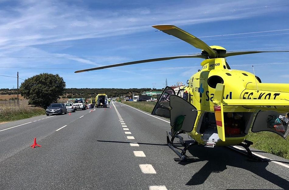  Los fallecidos en accidentes de tráfico se multiplican por 3 en las carreteras de Salamanca en lo que va de año
