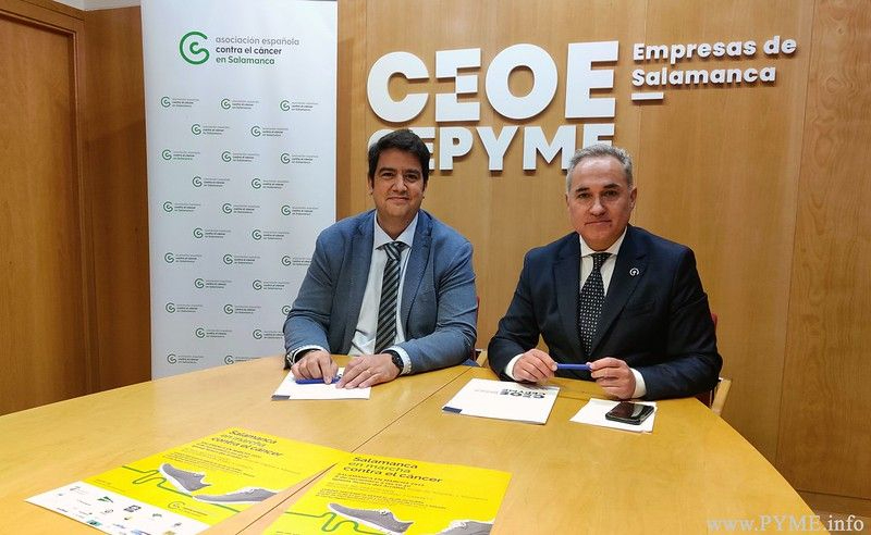 Alianza para promocionar los hábitos de vida saludable en empresas salmantinas