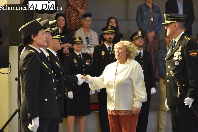 El vídeo y las fotos del Día de la Policía en Salamanca