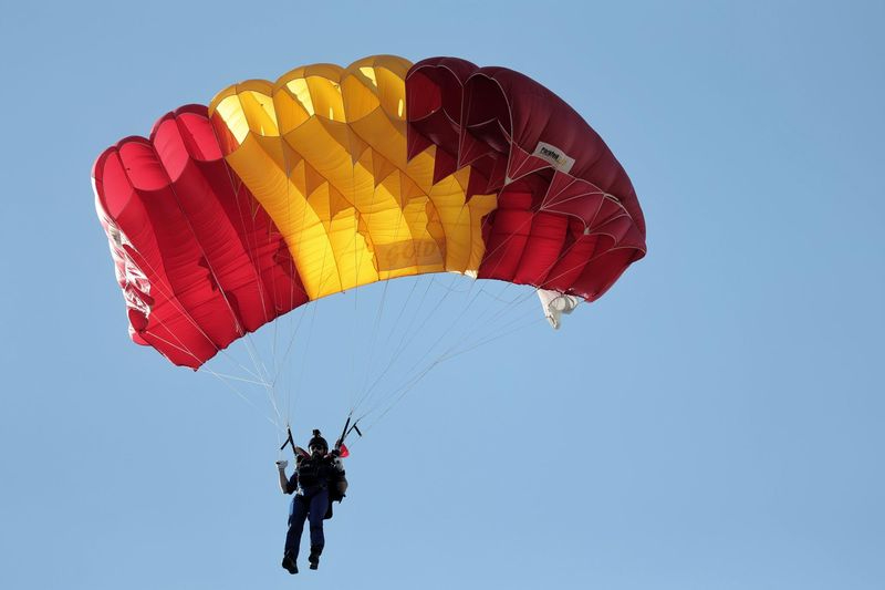 El desfile del 12 de octubre recupera su esplendor tras las restricciones impuestas por la pandemia