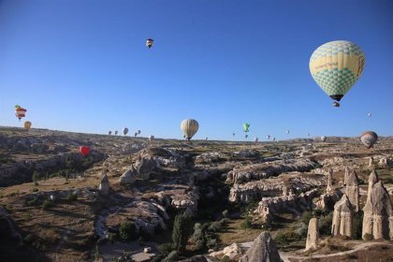 Dos turistas españoles fallecen en un accidente con un globo aerostático en Turquía