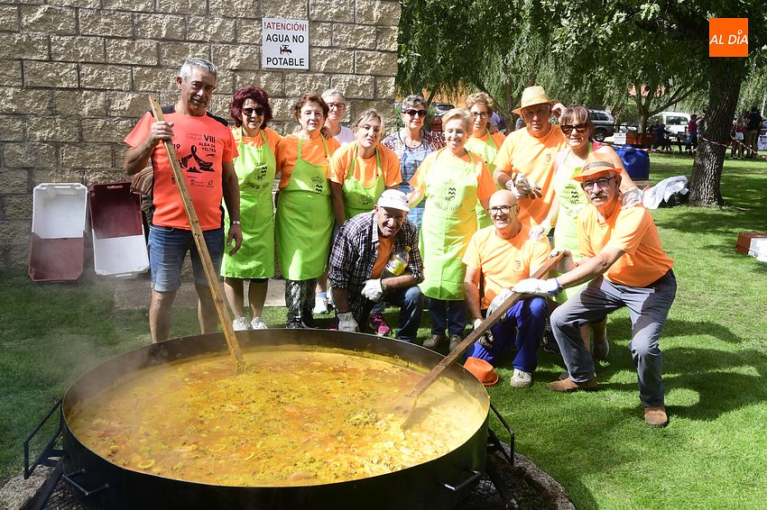 Fin de fiestas en Alba de Yeltes con una comida popular 
