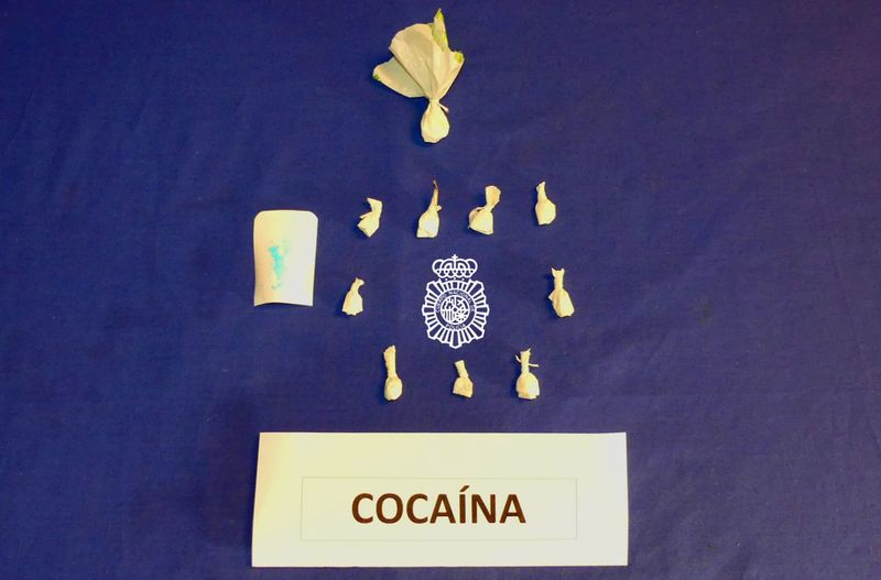 Sorprendido por la Policía Nacional en la zona de Bordadores con diez bolsitas de cocaína