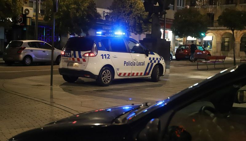 La madrugada se salda con varios accidentes en Juan de Austria y Glorieta de Castilla y León