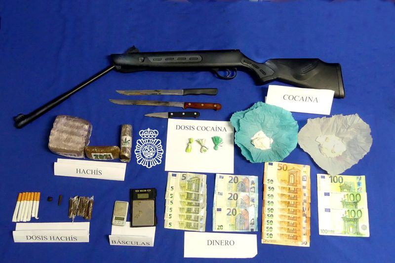 Desarticulado un importante punto de venta de sustancias estupefacientes en Salamanca