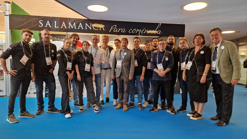 Los atractivos culinarios de Salamanca brillan en San Sebastián Gastronomika