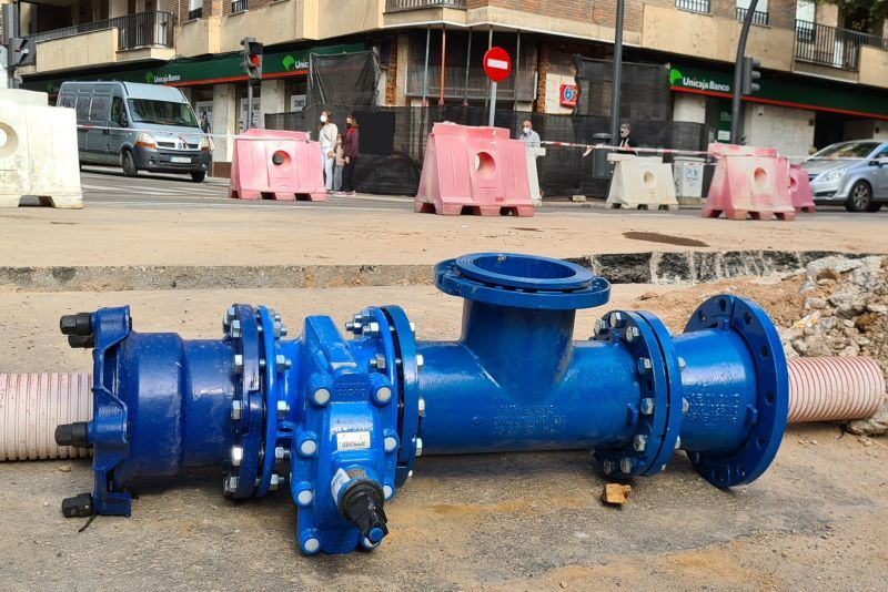 Corte de agua en el Polígono Montalvo II y los barrios del Zurguen y Vistahermosa