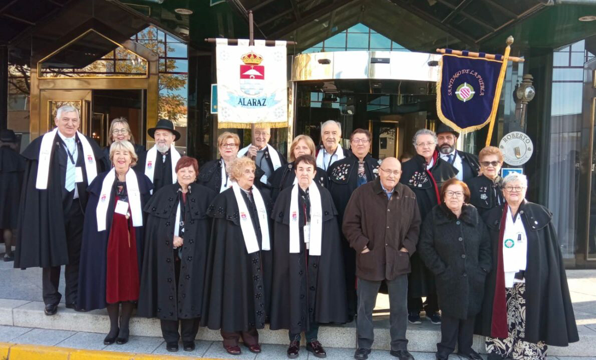 Capistas de Santiago de la Puebla o Alaraz participan en el XXII Encuentro Nacional de la Capa española