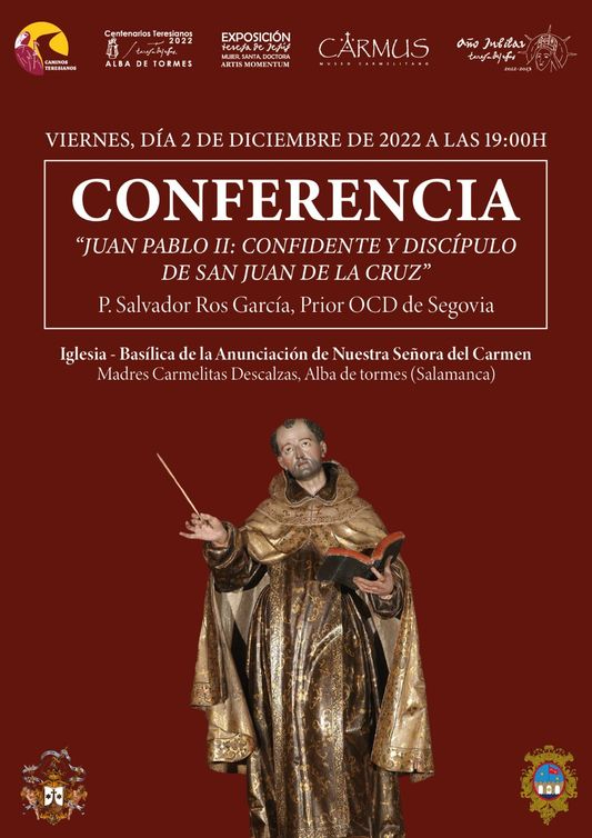 La presentación de dos libros teresianos protagoniza el inicio del calendario navideño