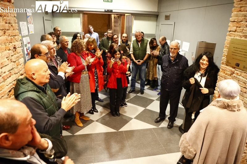 Emotivo homenaje en Tejares al alcalde y los concejales represaliados en 1936 