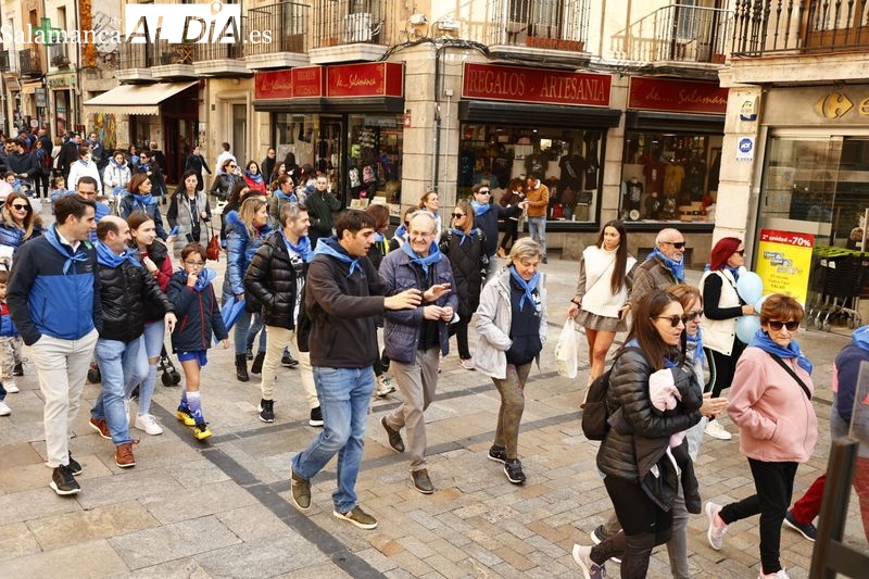 Salamanca se tiñe de azul por la diabetes 