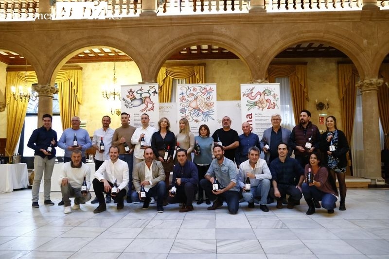 Los vinos de la DOP Sierra de Salamanca triunfan en la capital charra