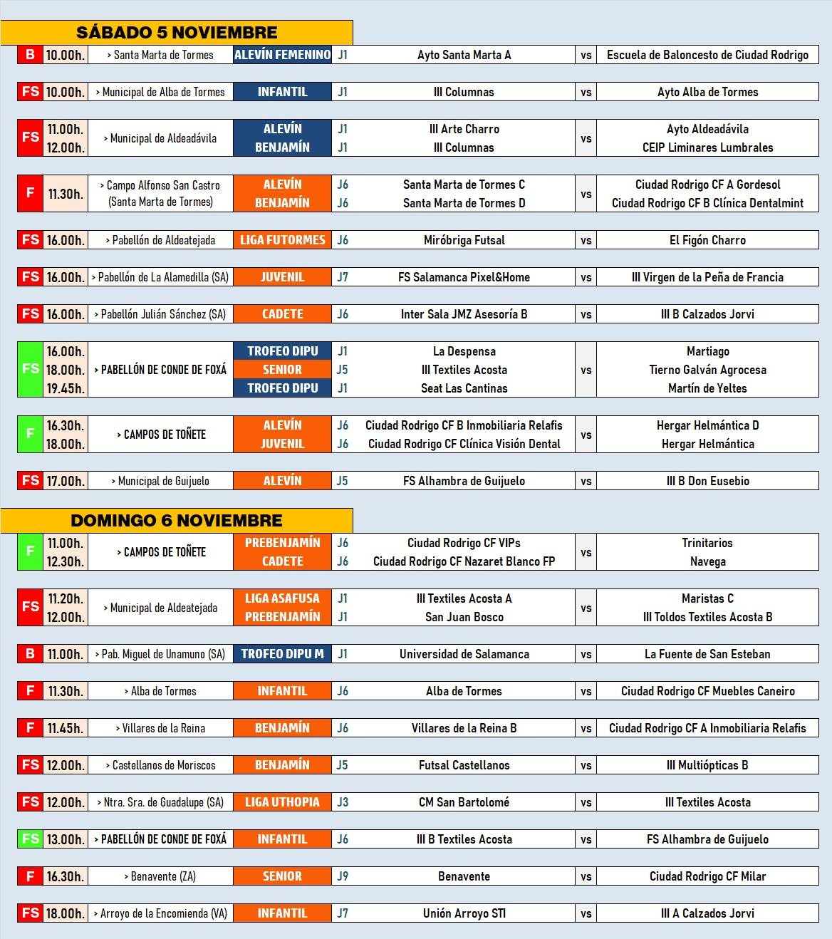 AD | 5-6 NOV | Los prebenjamines del III Columnas también inician su liga este fin de semana