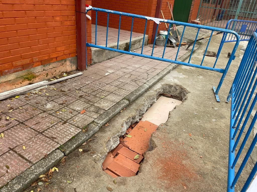 Parte de infraestructuras y mantenimiento del mes de noviembre