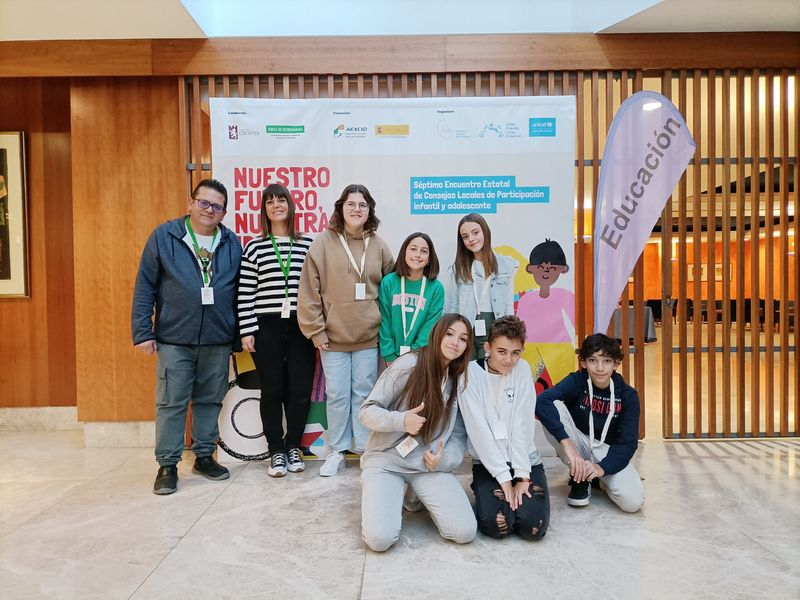 Ciudad de los Niños de Carbajosa y CiberCarba, en el VII Encuentro Estatal de Consejos de Participación Infantil y Adolescente