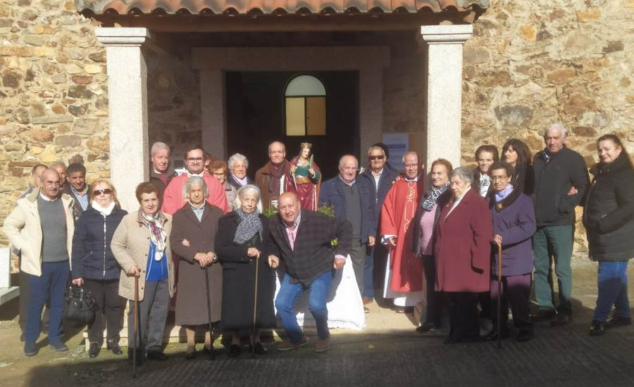 Serradilla del Llano honra a su patrona, Santa Catalina de Alejandría