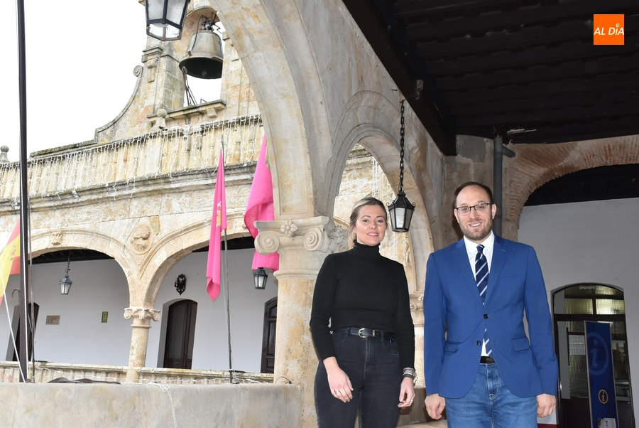 Una pista de hielo en la Plazuela del Conde, gran novedad de la Navidad en Ciudad Rodrigo