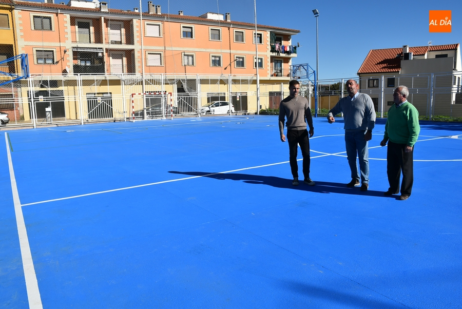 La pista de Las Canteras se pasa al azul dentro del lavado de cara de la instalación