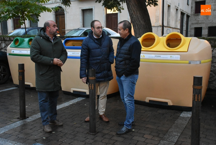 El centro histórico da la bienvenida a sus nuevos contenedores