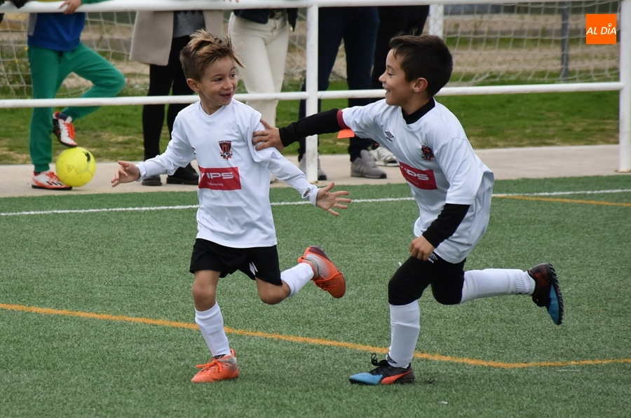 El Prebenjamín del Ciudad Rodrigo se lleva en un partidazo el duelo de invictos ante Trinitarios