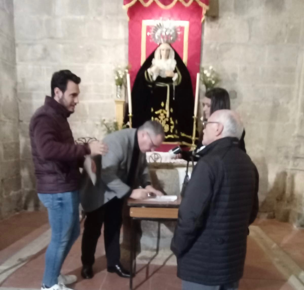 Nuestra Señora de la Esperanza vivirá la procesión de la Madrugada arropada por la Banda de Almorox