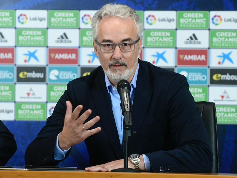 El salmantino Miguel Torrecilla, despedido del Real Zaragoza