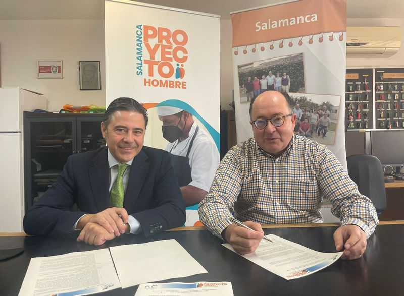 Acuerdo entre FCC Medio Ambiente y Proyecto Hombre Salamanca para fomentar la reinserción laboral 