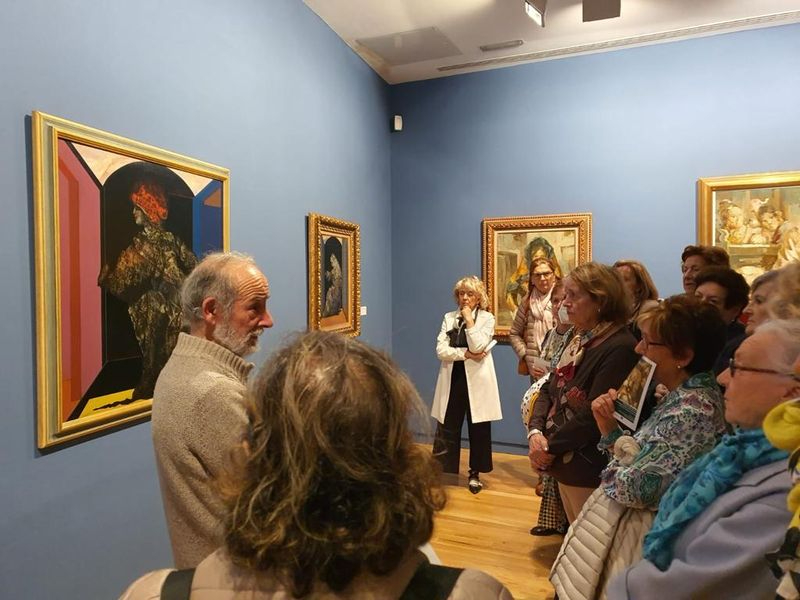 Gran éxito de la exposición  Profesores y Alumnos de la Escuela de Nobles y Bellas Artes de San Eloy 